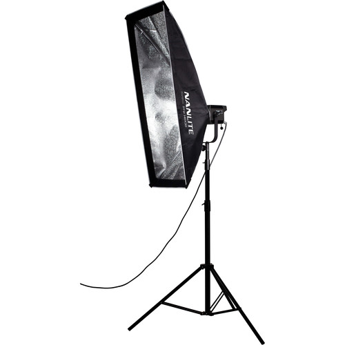 Софтбокс Nanlite Asymmetrical Stripbank Softbox with Bowens Mount (45 x 110 cm) (SB-AS-110X45)