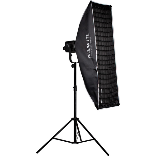 Соти для софтбоксу Nanlite Fabric Grid for Asymmetrical Stripbank Softbox (45 x 110 cm) (EC-110X45)