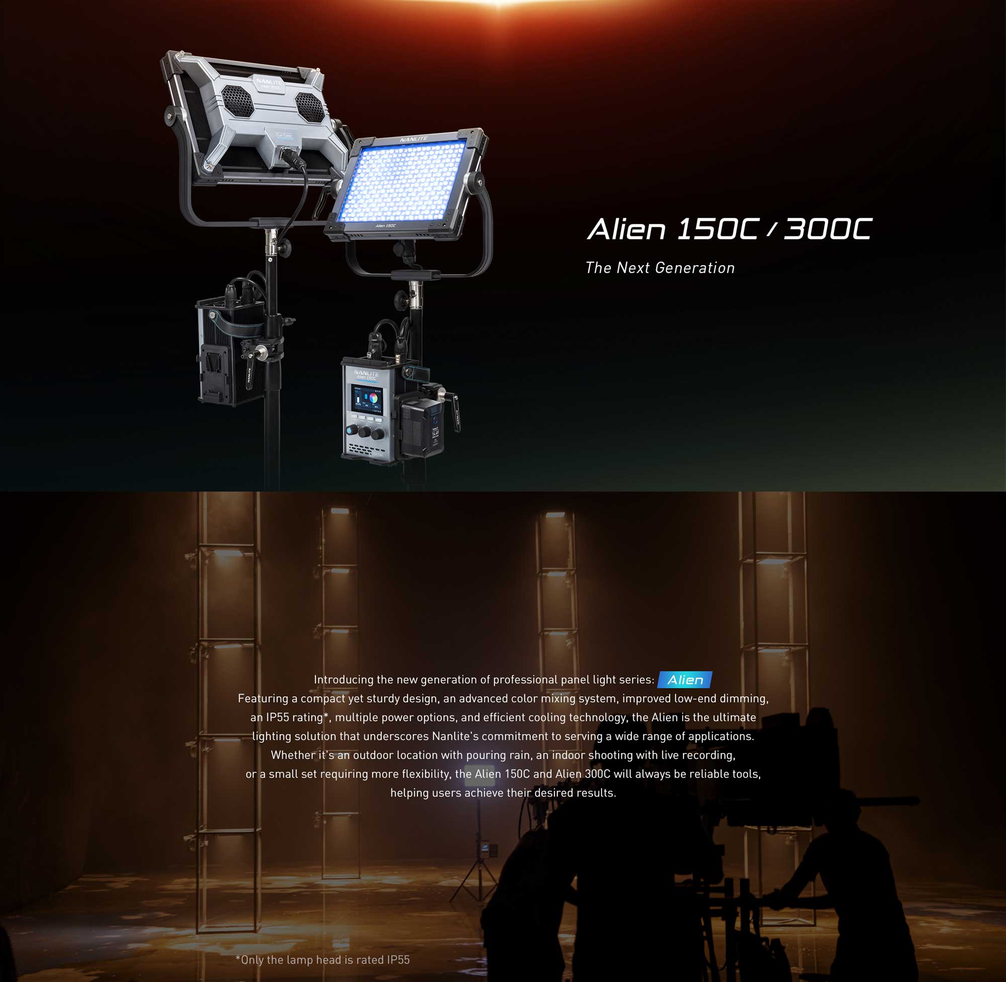 Світлодіодна панель Nanlite Alien 150C RGB LED Light Panel (ALIEN150C)